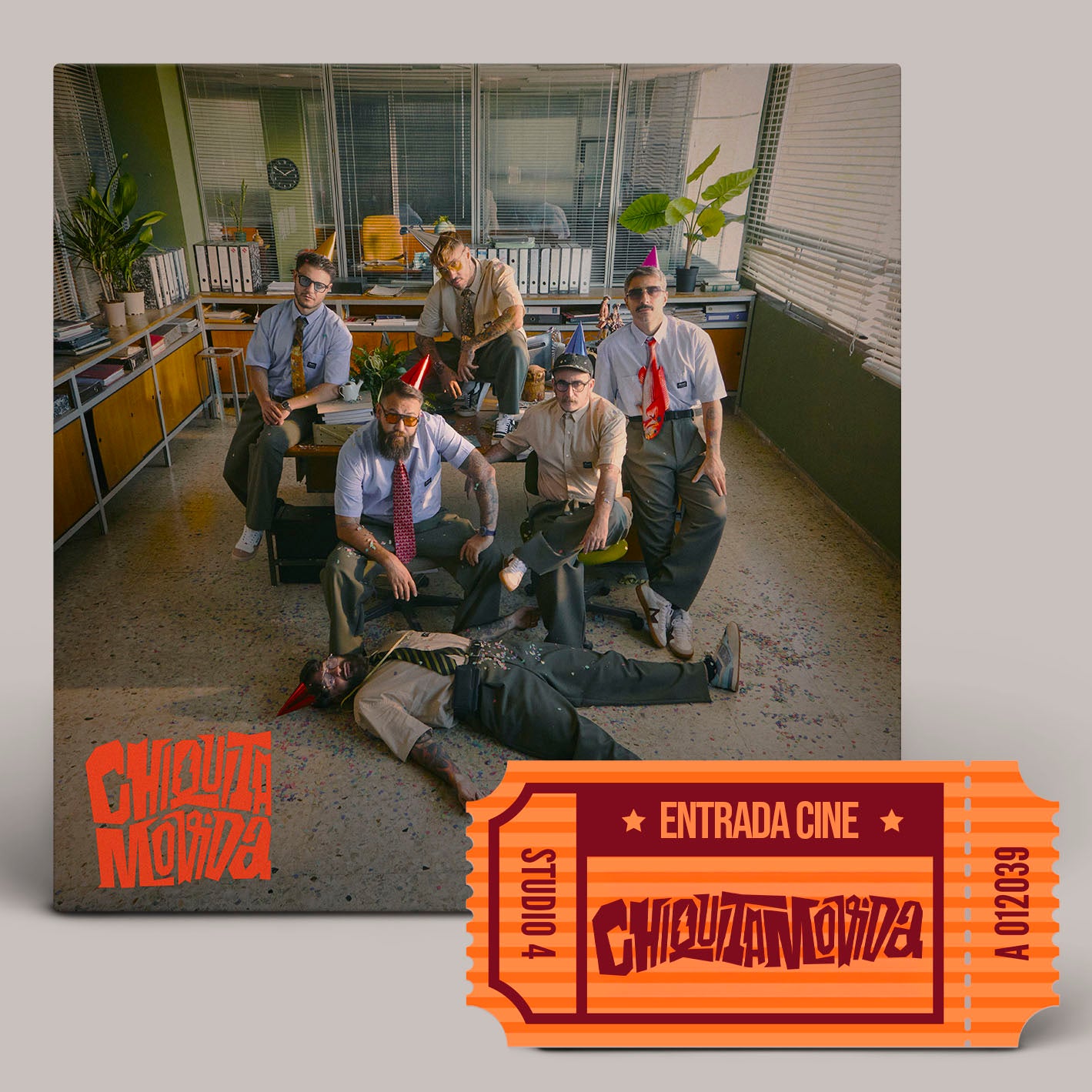 PREVENTA Chiquita Movida - CD "ALTA VAINA" + entrada cine