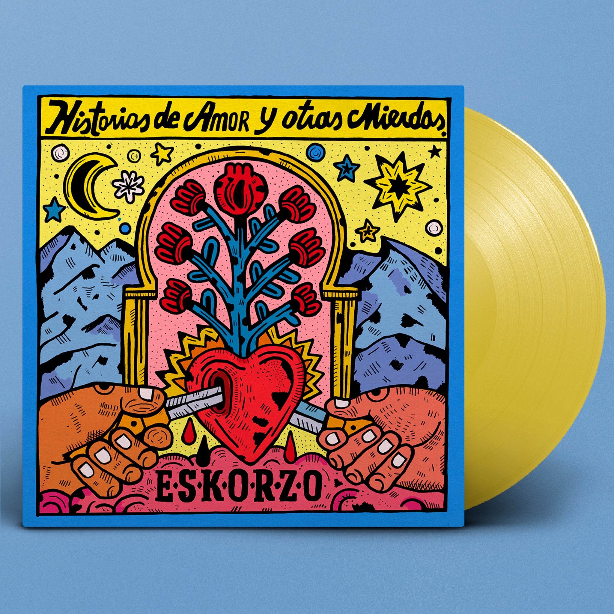 Eskorzo - Vinilo "Historias de amor y otras mierdas"