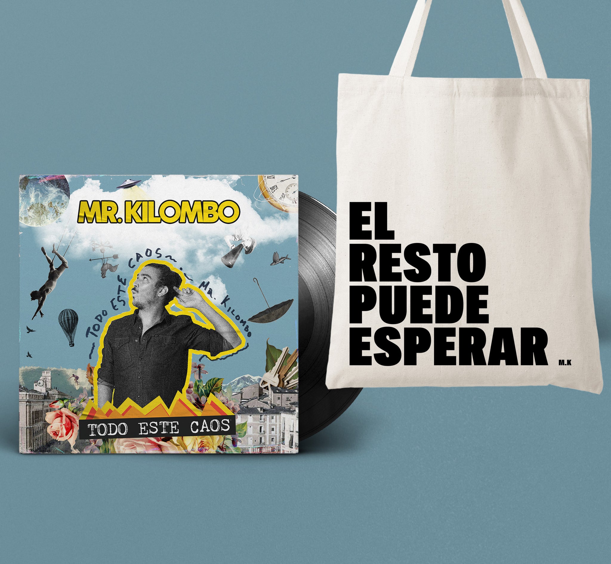 PREVENTA Mr. Kilombo -  Vinilo "Todo Este Caos" + regalo tote bag